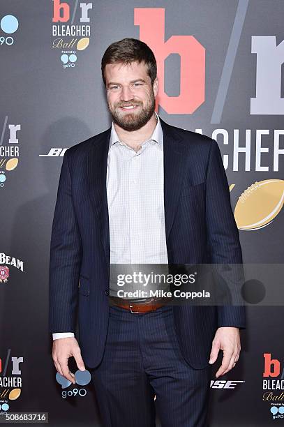 Player Ryan Fitzpatrick attends Bleacher Reports Bleacher Ball presented by go90 at The Mezzanine prior to Sundays big game on February 5, 2016...