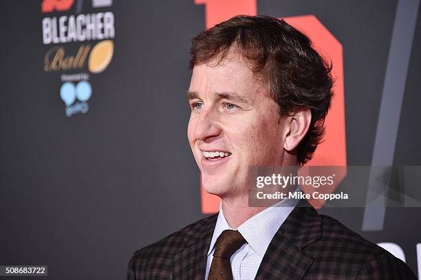 Personality Cooper Manning attends Bleacher Reports Bleacher Ball presented by go90 at The Mezzanine prior to Sundays big game on February 5,...