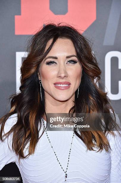 Personality Erin Coscarelli attends Bleacher Reports Bleacher Ball presented by go90 at The Mezzanine prior to Sundays big game on February 5,...