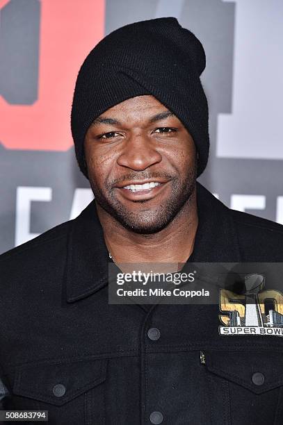 Former NFL player Mark Clayton attends Bleacher Reports Bleacher Ball� presented by go90 at The Mezzanine prior to Sundays big game on February 5,...