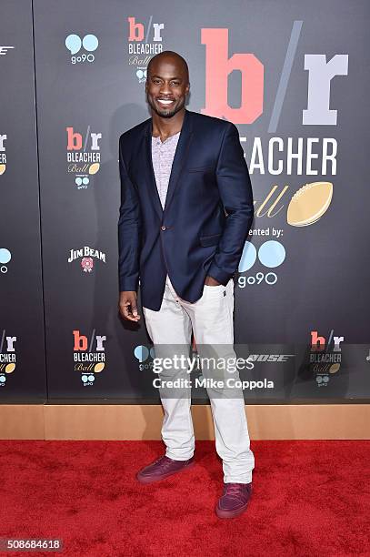 Personality Akbar Gbajabiamila attends Bleacher Reports Bleacher Ball presented by go90 at The Mezzanine prior to Sundays big game on February 5,...