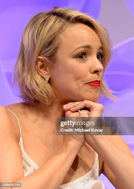 Actress Rachel McAdams presents onstage at The Santa Barbara International Film Festival on February 5, 2016 in Santa Barbara, California.