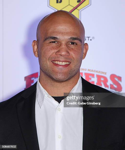 Welterweight champion Robbie Lawler attends the eighth annual Fighters Only World Mixed Martial Arts Awards at The Palazzo Las Vegas on February 5,...