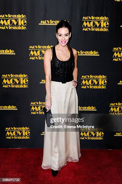 Actress Cory Oliver attends the 24th Annual Movieguide Awards Gala at Universal Hilton Hotel on February 5, 2016 in Universal City, California.