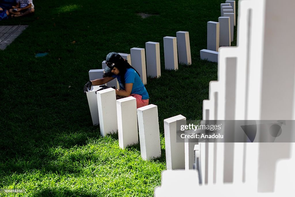 Melbournes Dominoes arts project