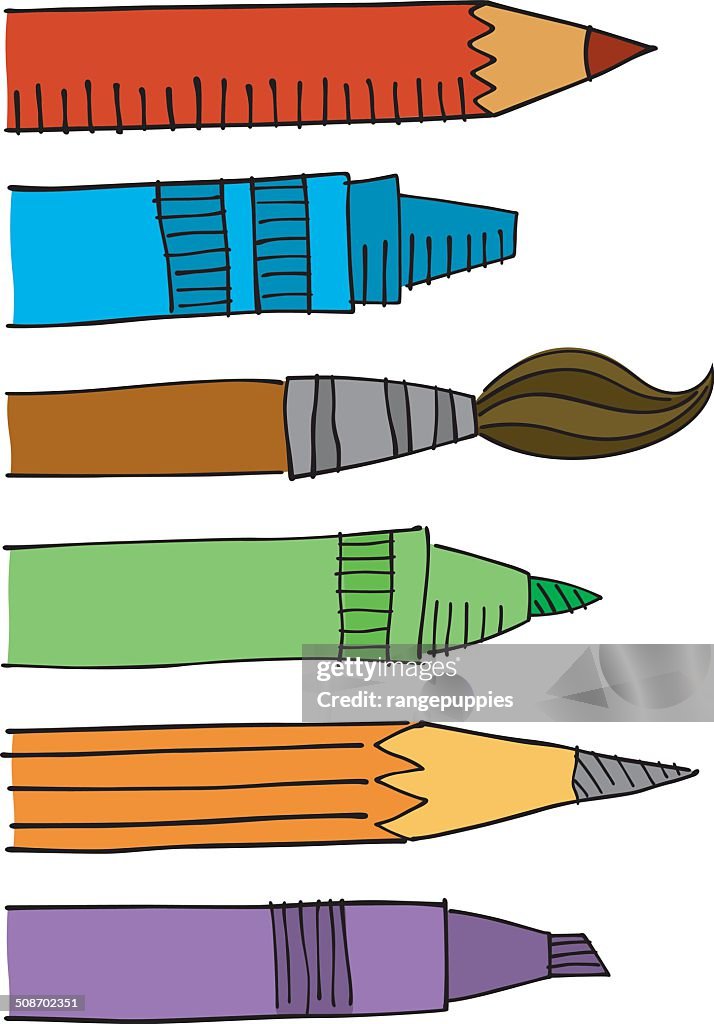Art Stuff High-Res Vector Graphic - Getty Images