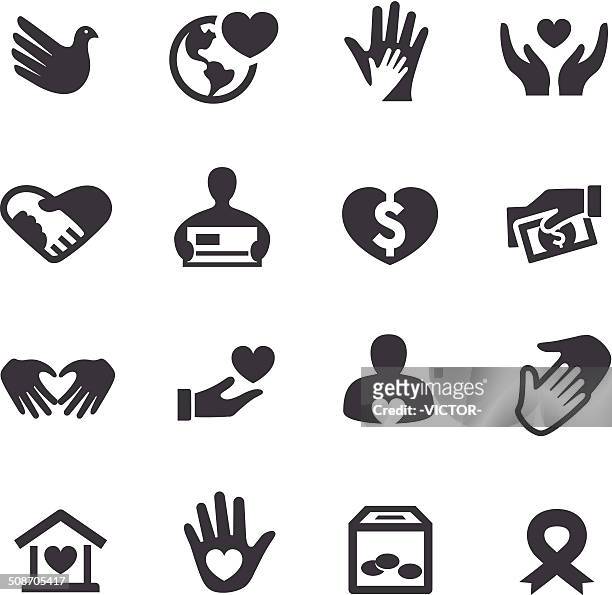 charity-icons-acme series - poverty stock-grafiken, -clipart, -cartoons und -symbole