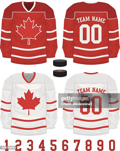 hockey jersey - sports jersey stock illustrations