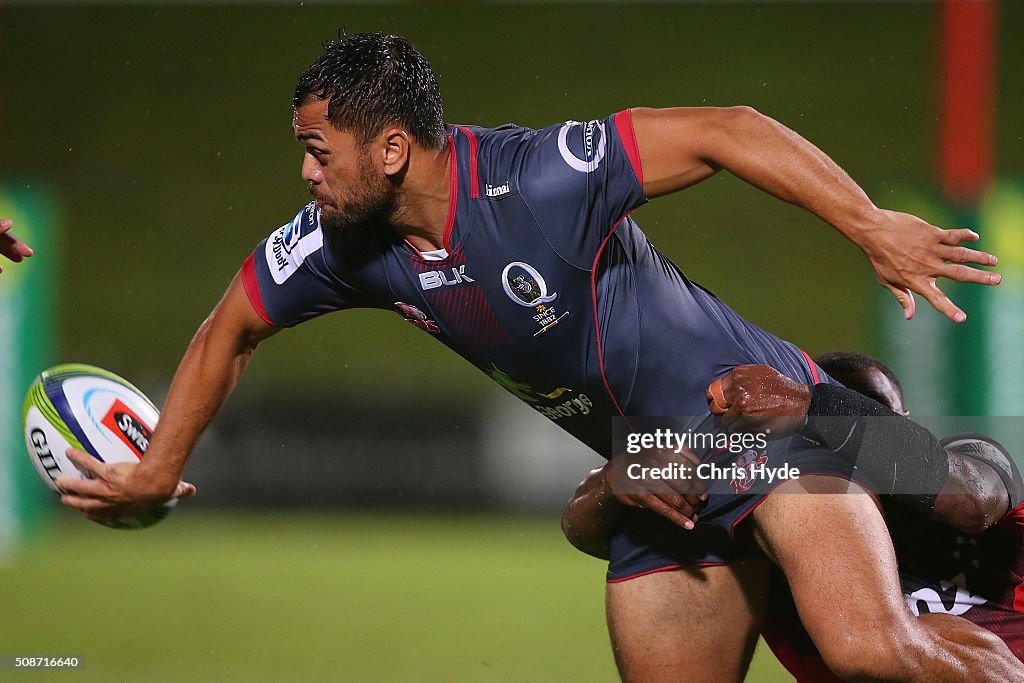 Super Rugby Pre-Season - Reds v Crusaders