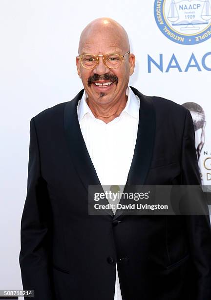 Radio host Tom Joyner attends the 47th NAACP Image Awards presented by TV One at Pasadena Civic Auditorium on February 5, 2016 in Pasadena,...