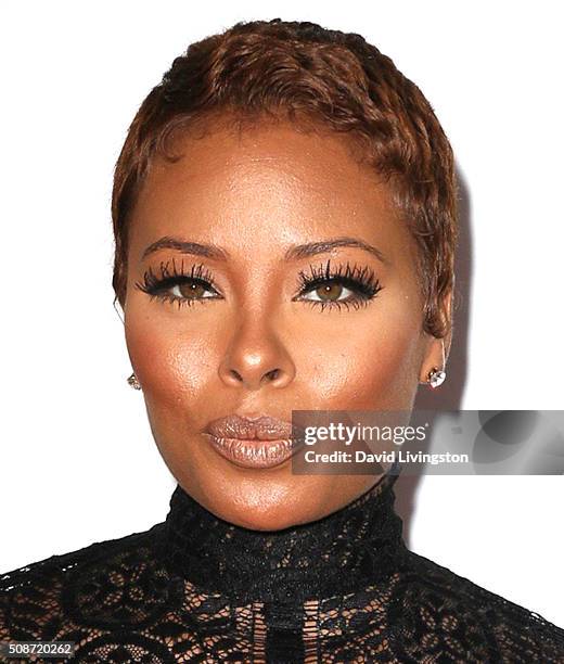 Actress Eva Marcille attends the 47th NAACP Image Awards presented by TV One at Pasadena Civic Auditorium on February 5, 2016 in Pasadena, California.