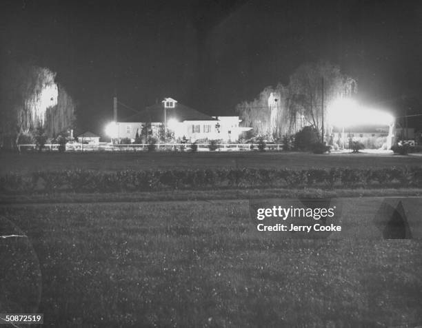 View of a New Orleans night club and casino.