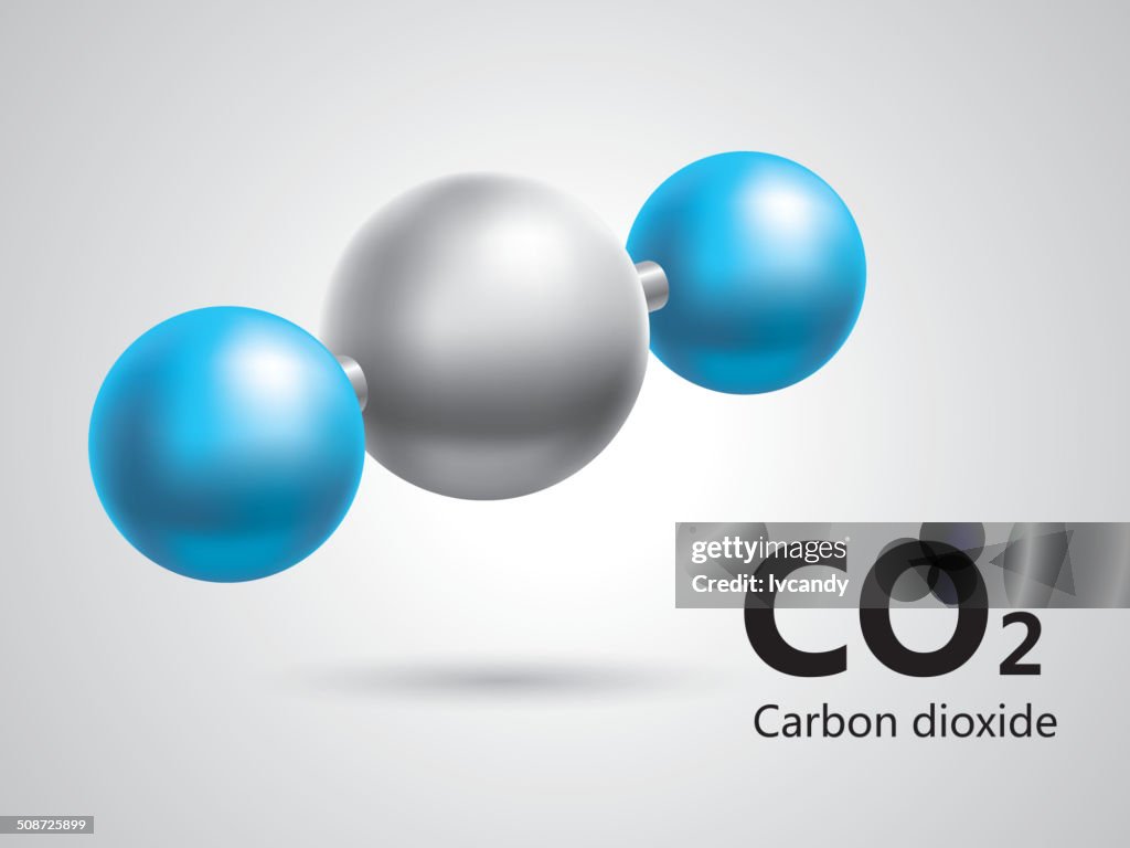 Carbon dioxide symbol