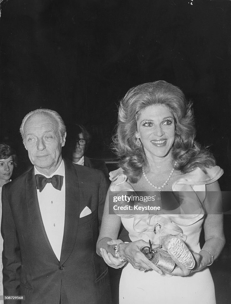 Baron Guy And Marie-Helene De Rothschild