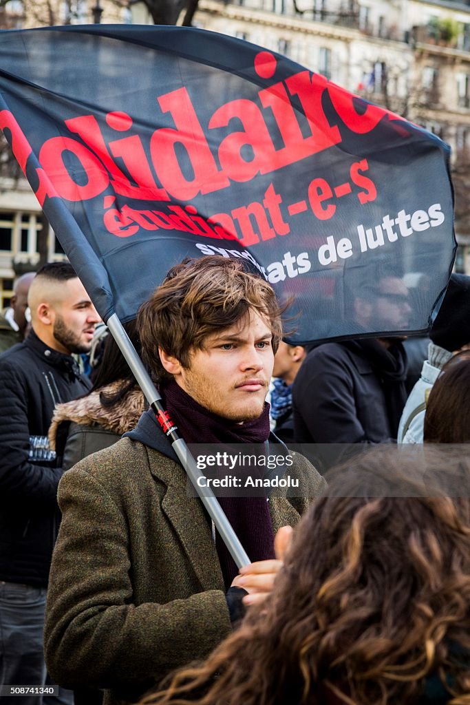 Demonstration against "Islamophobia" in Paris