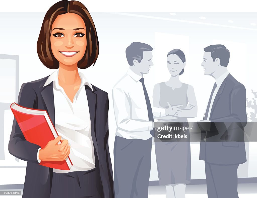 Successful Businesswoman High-Res Vector Graphic - Getty Images