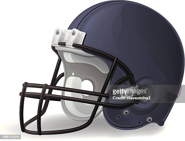 footballhelm - football helmet stock-grafiken, -clipart, -cartoons und -symbole