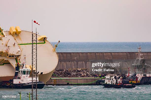 sauvetage des navires naufragés - felino photos et images de collection