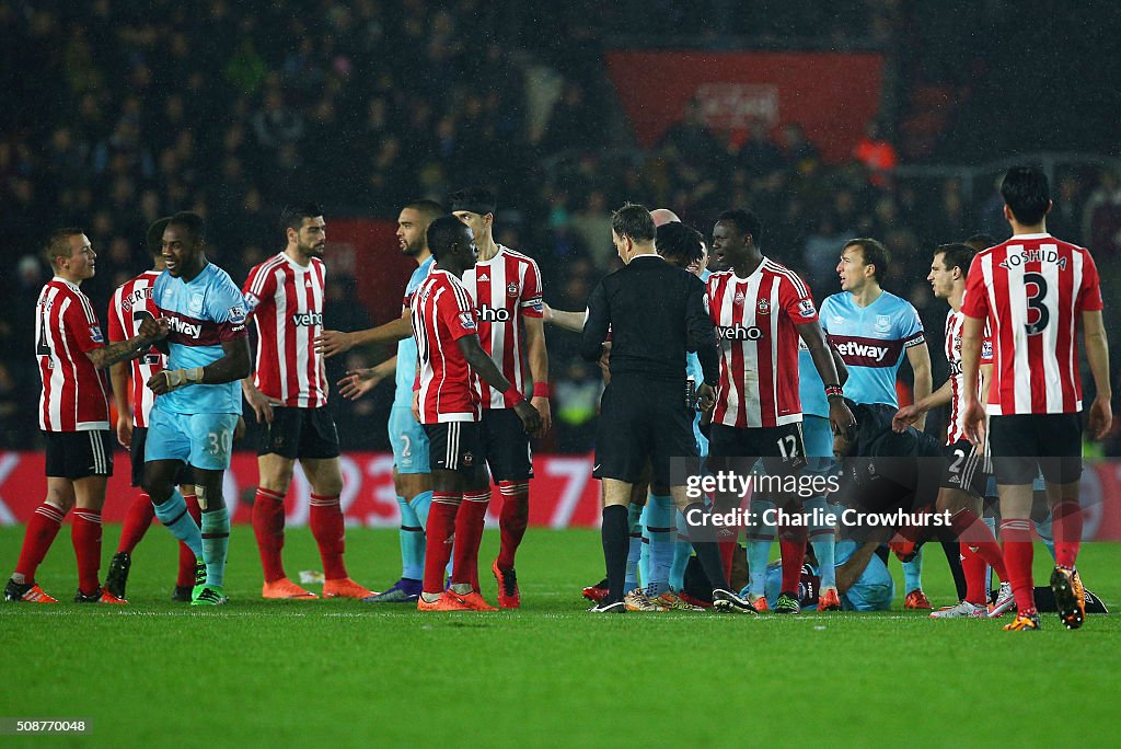 Southampton v West Ham United - Premier League