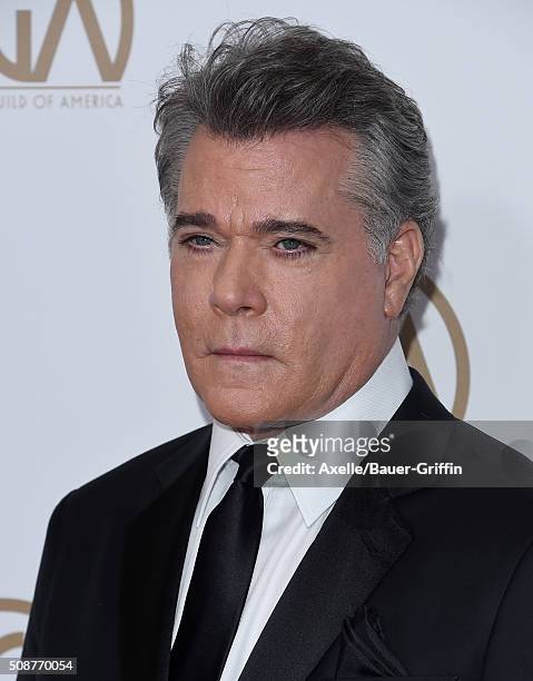 Actor Ray Liotta arrives at the 27th Annual Producers Guild Awards at the Hyatt Regency Century Plaza on January 23, 2016 in Century City, California.