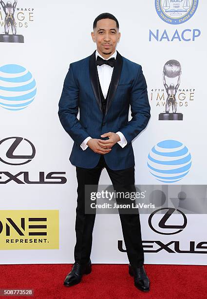 Actor Neil Brown, Jr. Attends the 47th NAACP Image Awards at Pasadena Civic Auditorium on February 5, 2016 in Pasadena, California.