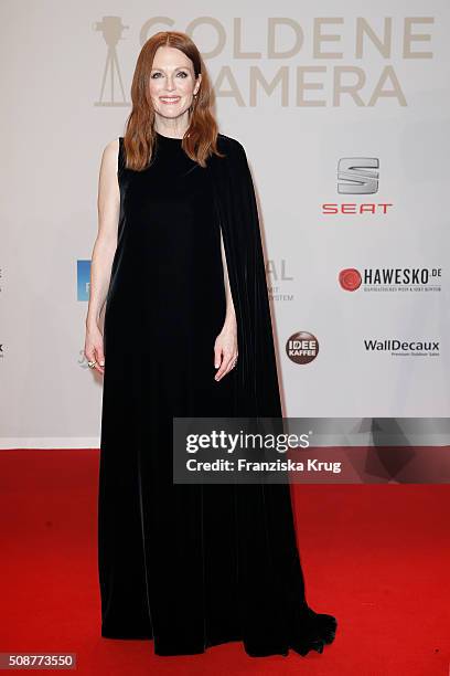 Julianne Moore attends the Goldene Kamera 2016 on February 6, 2016 in Hamburg, Germany.