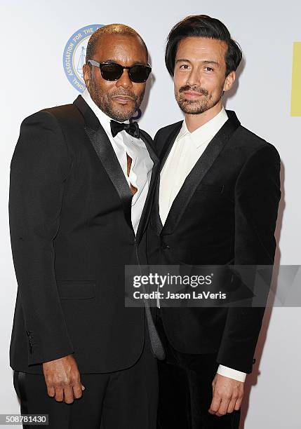 Lee Daniels and Jahil Fisher attend the 47th NAACP Image Awards at Pasadena Civic Auditorium on February 5, 2016 in Pasadena, California.