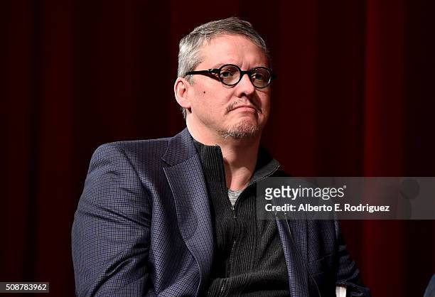 Outstanding Directorial Achievement in Feature Film nominee Adam McKay speaks at the 68th Annual Directors Guild Of America Awards Feature Film...