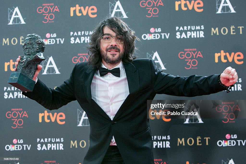 Goya Cinema Awards 2016 - Press Room