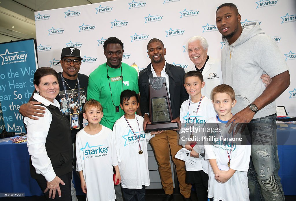 Celebrity Hearing Mission With Starkey Hearing Foundation - Super Bowl Weekend 2016