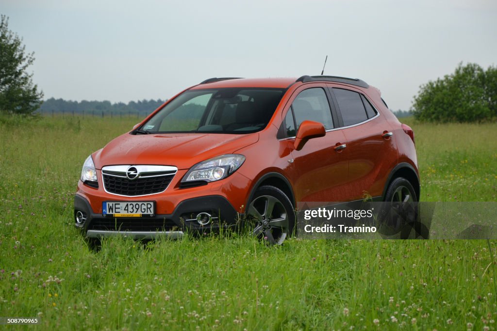 Opel mocha ice cream im test drive