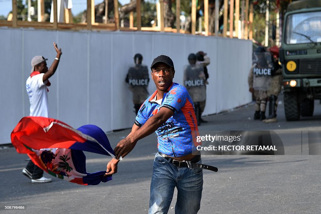 HAITI-VOTE-ELECTION-PROTEST