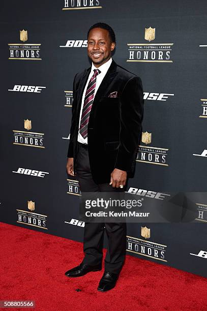 Former NFL player Desmond Howard attends the 5th annual NFL Honors at Bill Graham Civic Auditorium on February 6, 2016 in San Francisco, California.