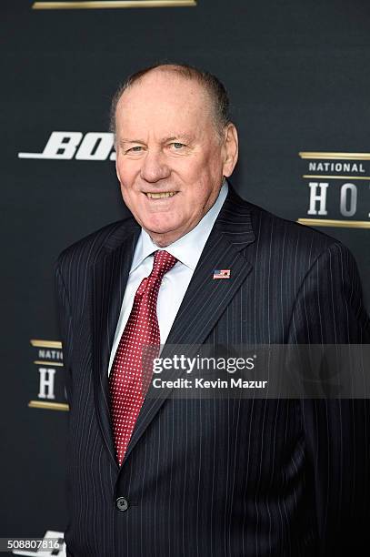 Former NFL player Len Dawson attends the 5th annual NFL Honors at Bill Graham Civic Auditorium on February 6, 2016 in San Francisco, California.