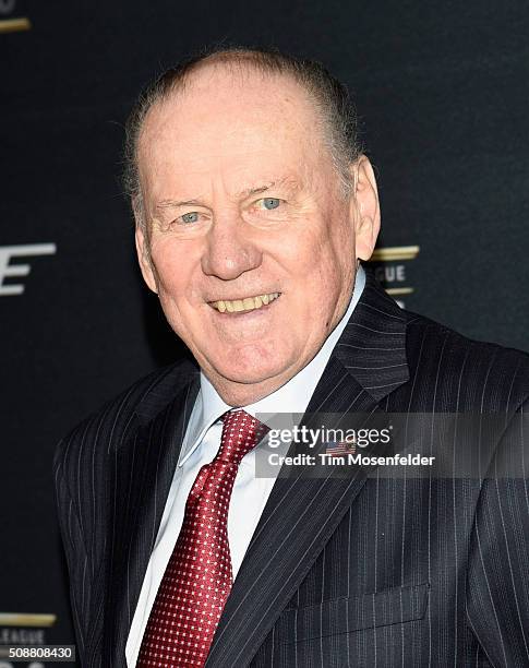 Former NFL player Len Dawson attends the 5th Annual NFL Honors at Bill Graham Civic Auditorium on February 6, 2016 in San Francisco, California.