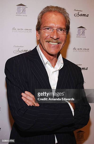 Access Hollywood" host Pat O'Brien arrives at the Friendly House benefit opening of Sama Eyewear, on May 20, 2004 at Sama in West Hollywood,...
