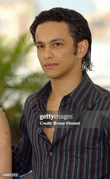 Actor Ahmed Yehia attends photocall for film "Alexandrie New York" at Le Palais des Festival at the 57th Cannes Film Festival on May 21, 2004 in...