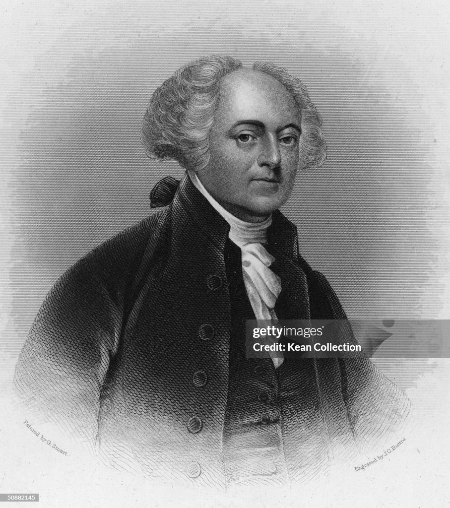 Portrait Of President John Adams