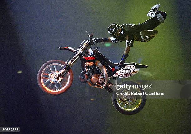 Dan Pastor in action during the Crusty Demons Nine Lives Tour at the Rod Laver Arena, May 21, 2004 in Melbourne, Australia.