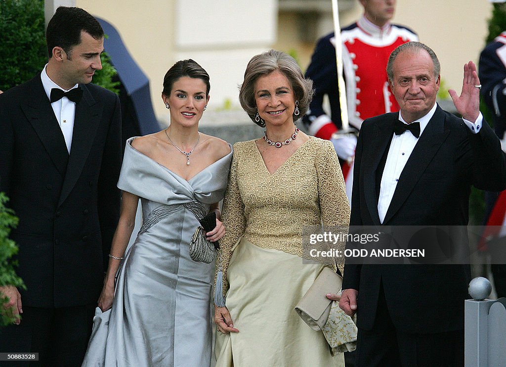Spanish Crown Prince Felipe of Bourbon (