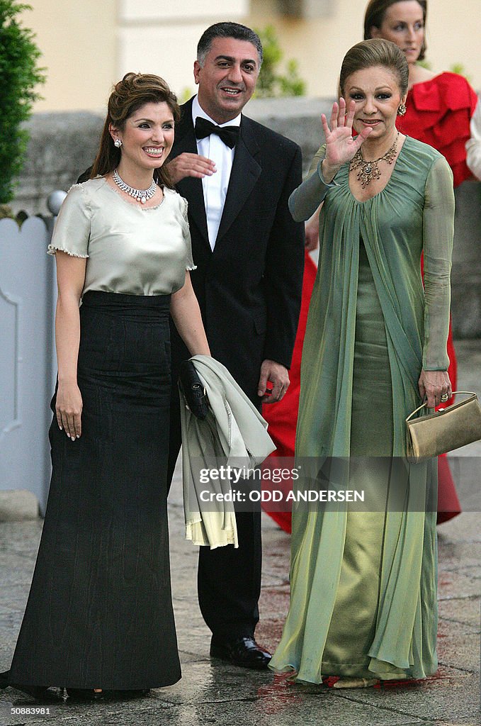 Farah Diba, Reza Pahlavi, son of the lat