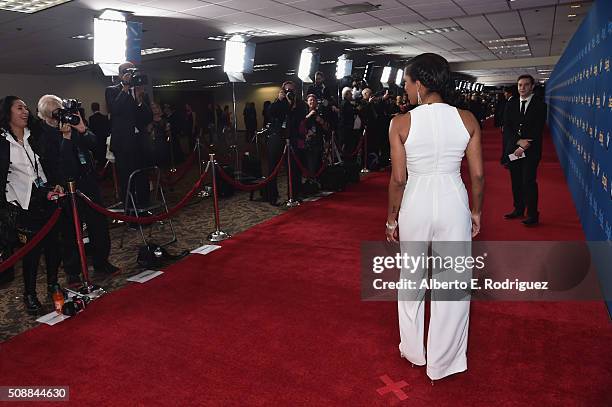 Actress Regina King attends the 68th Annual Directors Guild Of America Awards at the Hyatt Regency Century Plaza on February 6, 2016 in Los Angeles,...