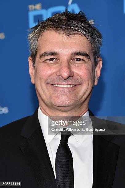 Director Paul Hoen attends the 68th Annual Directors Guild Of America Awards at the Hyatt Regency Century Plaza on February 6, 2016 in Los Angeles,...