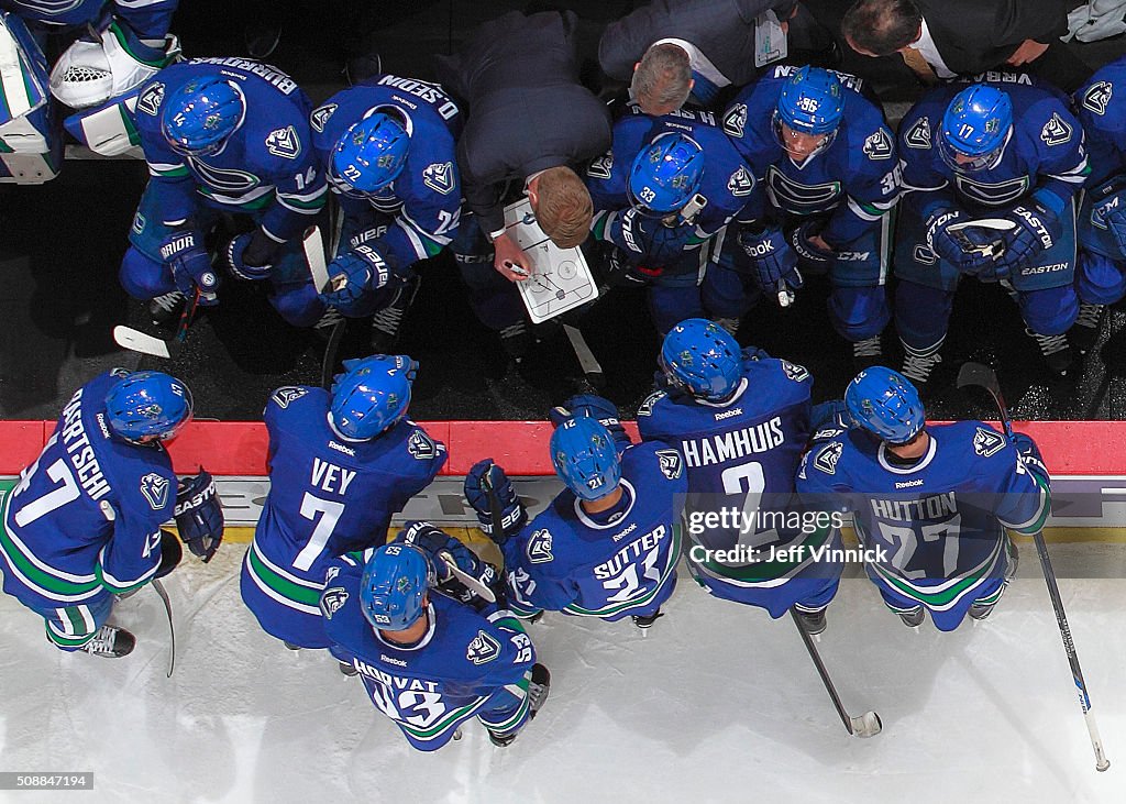 Calgary Flames v Vancouver Canucks