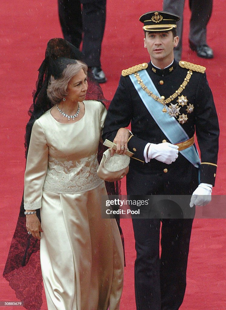 Wedding Of Spanish Crown Prince Felipe and Letizia Ortiz