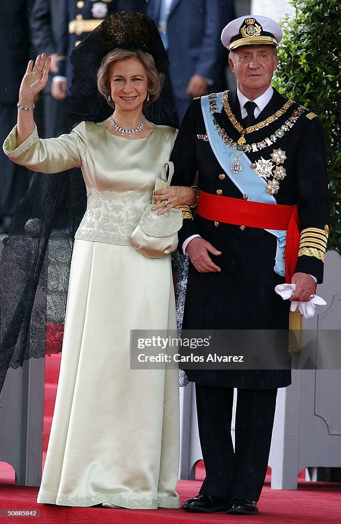 Wedding Of Spanish Crown Prince Felipe and Letizia Ortiz