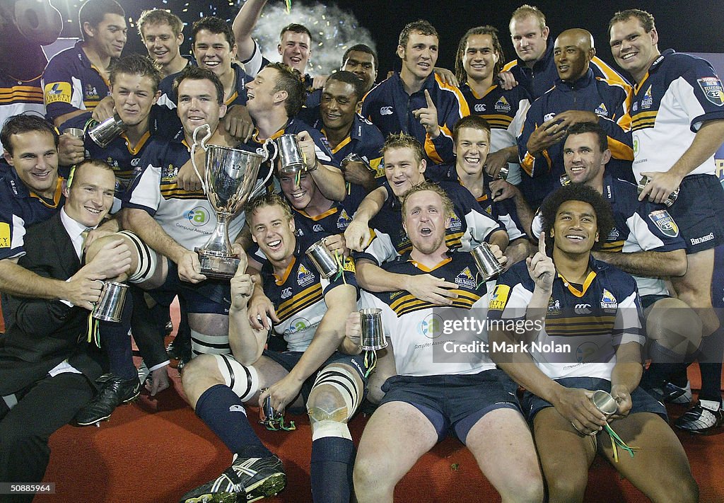 Super 12 Rugby FinaL - Brumbies v Crusaders