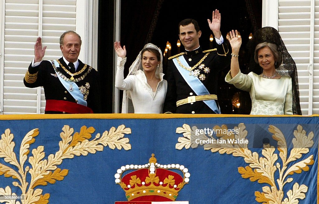Wedding Of Spanish Crown Prince Felipe and Letizia Ortiz