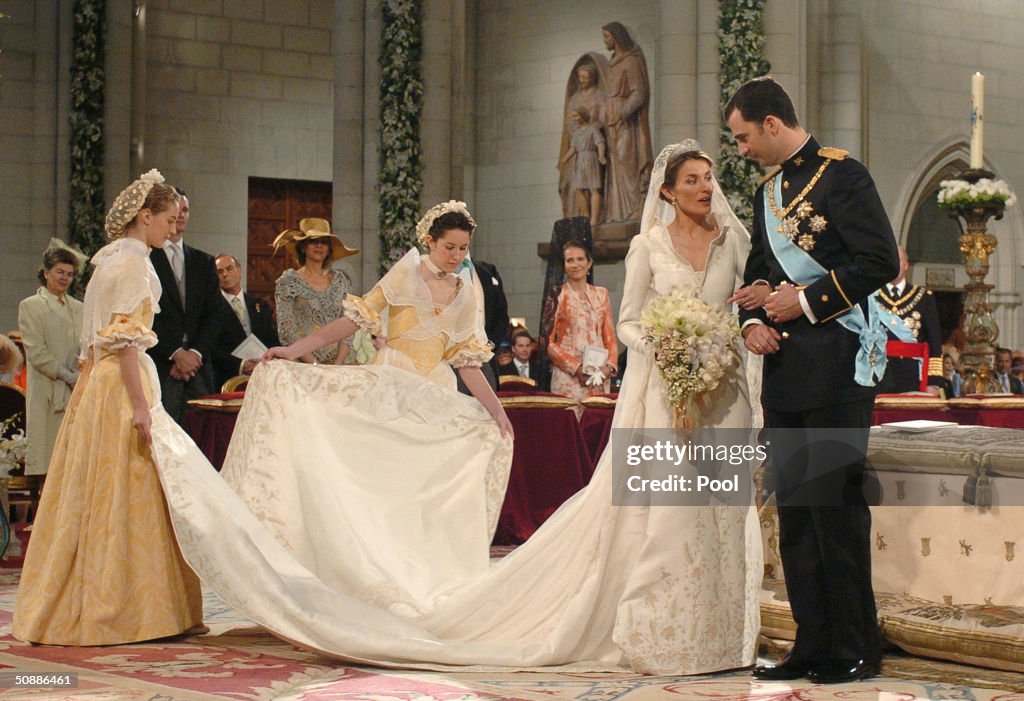 Wedding Of Spanish Crown Prince Felipe and Letizia Ortiz