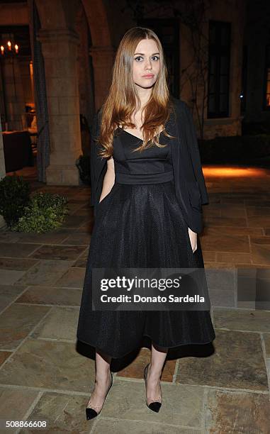 Actress Holland Roden attends the PSLA Winter Gala on February 6, 2016 in Beverly Hills, California.